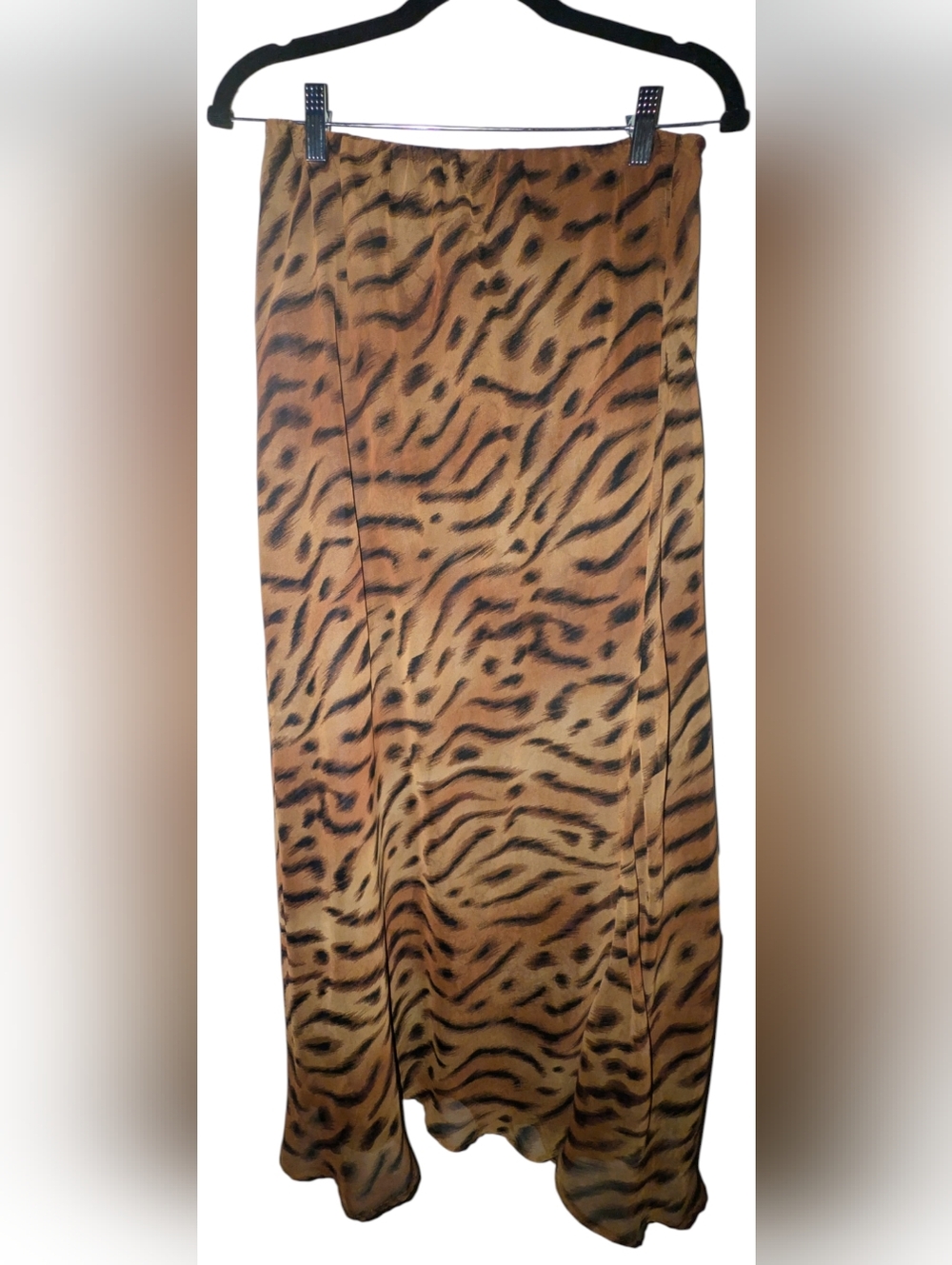 K.A.T.E. Tiger Print Maxi Skirt XL NWOT